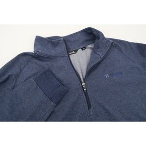 Travis Mathew Men's XL Navy 1/4 Zip Performance Pullover Golf Jacket